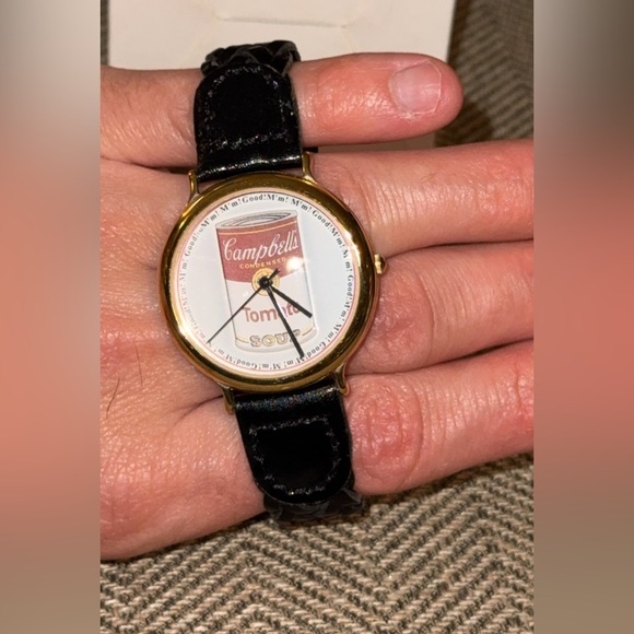 VTG 1994 Collectible Campbell\'s Soup Limited Edition Watch w/collector’s can
